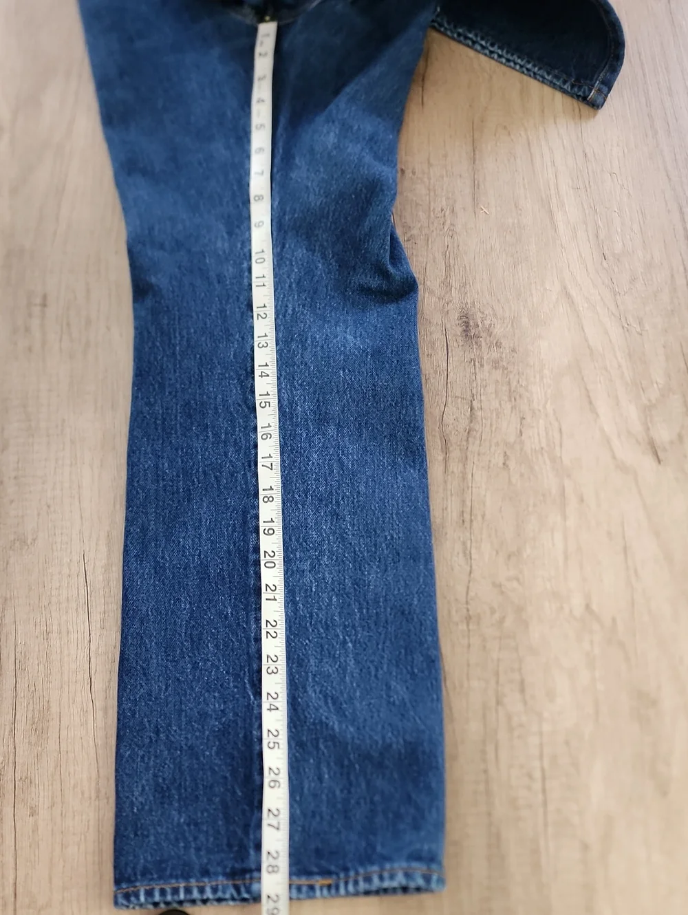 Levi's 501‎ Button Fly Jeans Men's 36x29 100% Cotton Straight Leg Blue